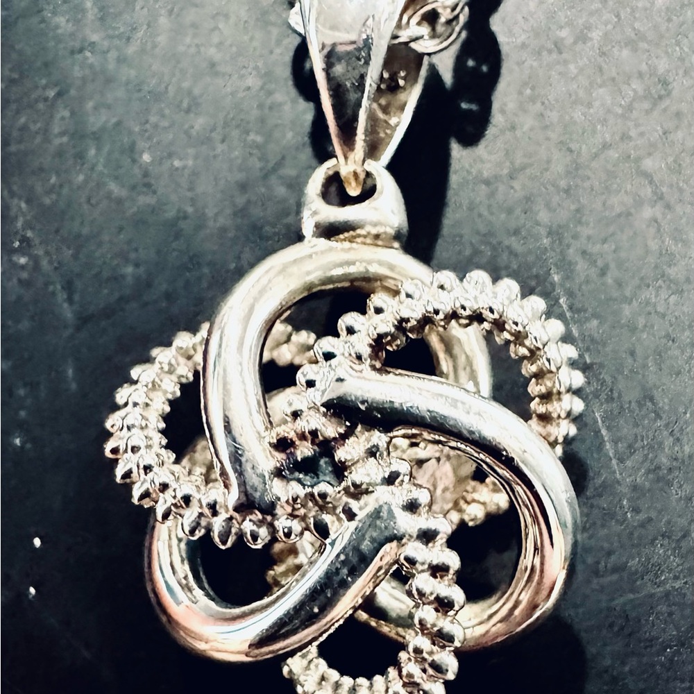 Lagos Love Knot Pendant Necklace